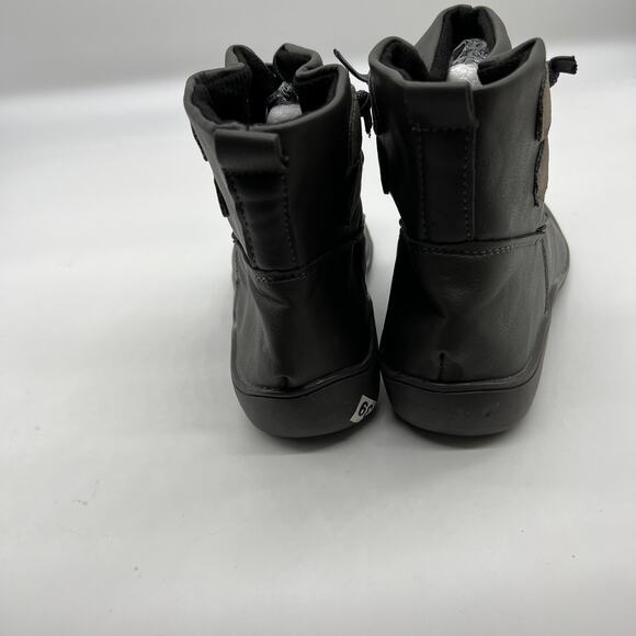 Women Ankle Boots Low Heel Slip on Comfortable Booties Gray Size 8US / 39CN - Picture 3 of 12